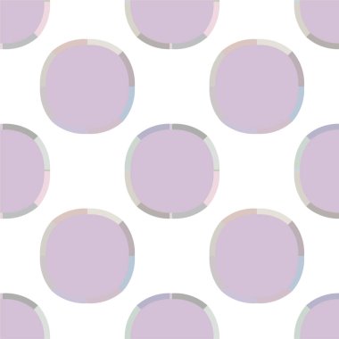 Geometrik yinelenen süs vektör deseni. Pastel tonları olan kusursuz tasarım dokusu