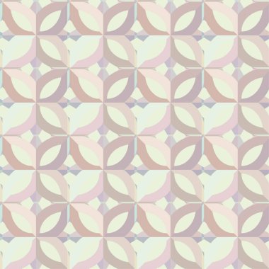 Geometrik süslemeli kusursuz desen. vektör illüstrasyonu