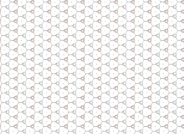 Geometrik yinelenen süs vektör deseni. Pastel tonları olan kusursuz tasarım dokusu