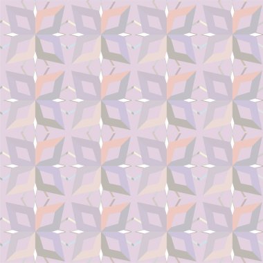 Geometrik süslemeli kusursuz desen. vektör illüstrasyonu