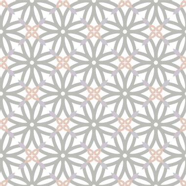 Geometrik süslemeli vektör deseni. Kusursuz tasarım dokusu.