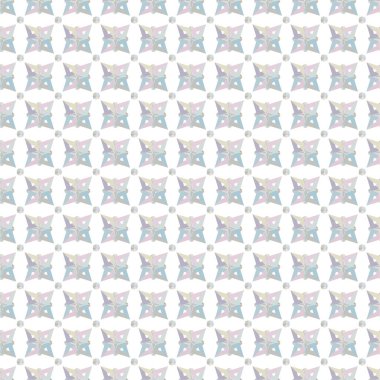 Soyut geometrik şekilli kusursuz desen