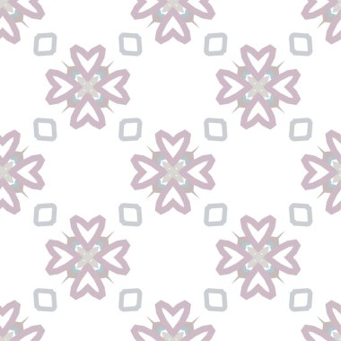 Geometrik süslemeli kusursuz desen. vektör illüstrasyonu