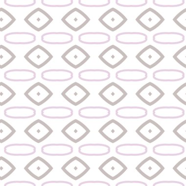 Geometrik süslemeli vektör deseni. Kusursuz tasarım dokusu.