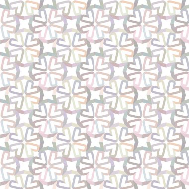 Soyut geometrik şekilli kusursuz desen