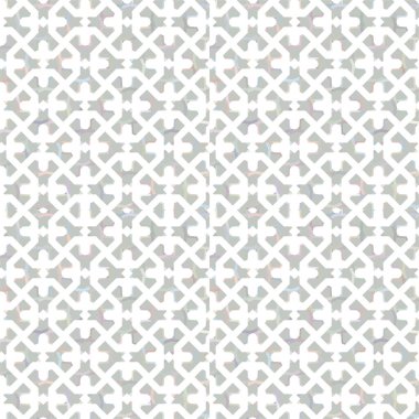 Geometrik süslemeli vektör deseni. Kusursuz tasarım dokusu 