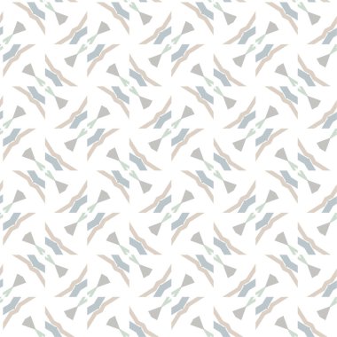 Soyut geometrik şekilli kusursuz desen