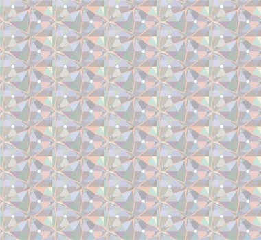 Geometrik süslemeli kusursuz desen. vektör illüstrasyonu