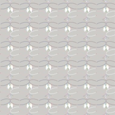 Geometrik yinelenen süs vektör deseni. Pastel tonları olan kusursuz tasarım dokusu