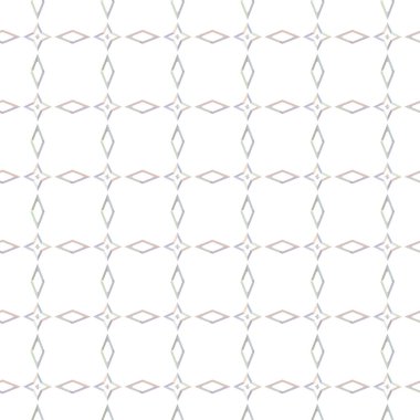 Geometrik süslemeli vektör deseni. Kusursuz tasarım dokusu