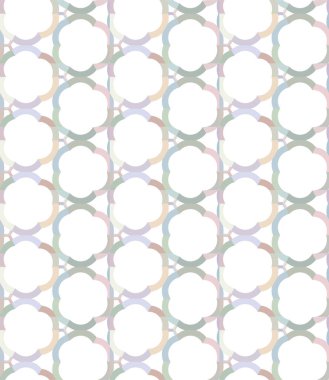 Geometrik süslemeli vektör deseni. Kusursuz tasarım dokusu