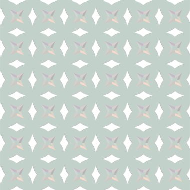 Soyut geometrik şekilli kusursuz desen