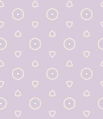 Geometrik süslemeli vektör deseni. Kusursuz tasarım dokusu 