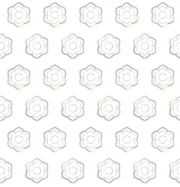 Geometrik süslemeli vektör deseni. Kusursuz tasarım dokusu 