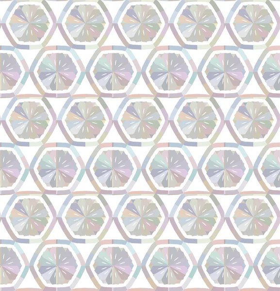 Geometrik süslemeli vektör deseni. Kusursuz tasarım dokusu.