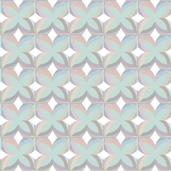 Geometrik süslemeli vektör deseni. Kusursuz tasarım dokusu