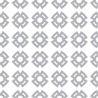 Geometrik yinelenen süs vektör deseni. Pastel tonları olan kusursuz tasarım dokusu