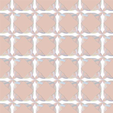 Soyut geometrik şekilli kusursuz desen