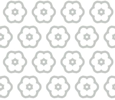 Geometrik süslemeli vektör deseni. Kusursuz tasarım dokusu 