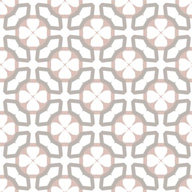 Soyut geometrik şekilli kusursuz desen