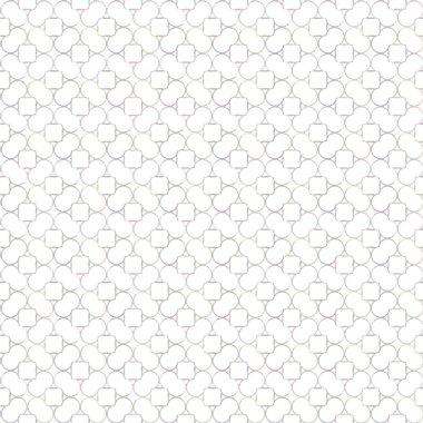 Geometrik süslemeli kusursuz desen. vektör illüstrasyonu