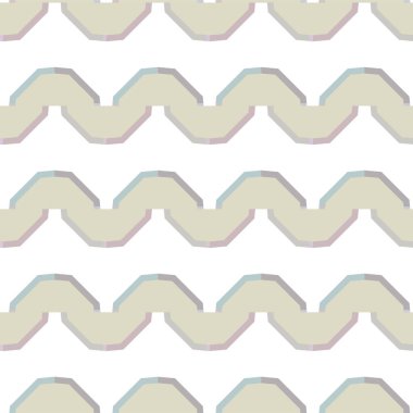 Geometrik süslemeli kusursuz desen. vektör illüstrasyonu