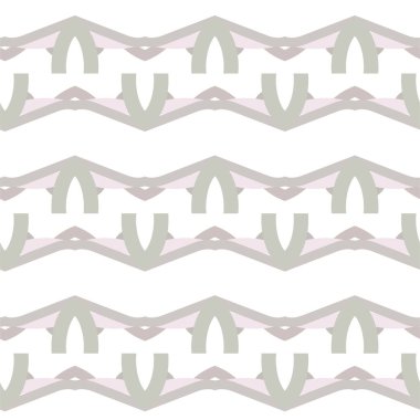 Geometrik süslemeli vektör deseni. Kusursuz tasarım dokusu 