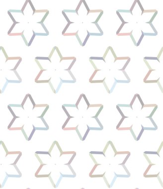 Soyut geometrik şekilli kusursuz desen