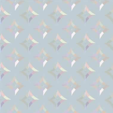 Geometrik süslemeli vektör deseni. Kusursuz tasarım dokusu 