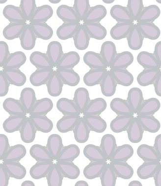 Geometrik süslemeli vektör deseni. Kusursuz tasarım dokusu