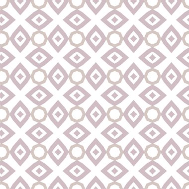 Geometrik süslemeli vektör deseni. Kusursuz tasarım dokusu 