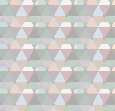 Soyut geometrik şekilli kusursuz desen