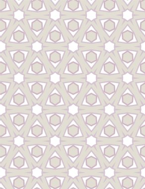 Geometrik süslemeli vektör deseni. Kusursuz tasarım dokusu.