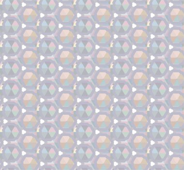 Geometrik süslemeli vektör deseni. Kusursuz tasarım dokusu.