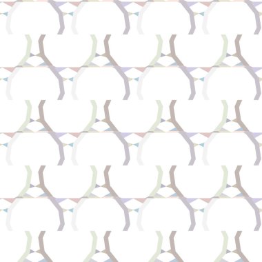 Soyut geometrik şekilli kusursuz desen