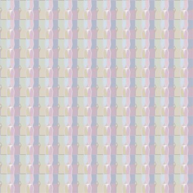 Geometrik süslemeli vektör deseni. Kusursuz tasarım dokusu 