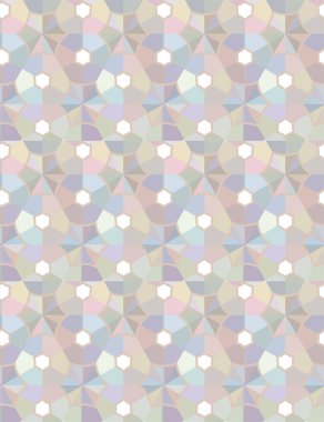 Geometrik süslemeli kusursuz desen. vektör illüstrasyonu