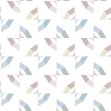 Geometrik süslemeli vektör deseni. Kusursuz tasarım dokusu.