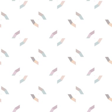 Geometrik süslemeli kusursuz desen. vektör illüstrasyonu