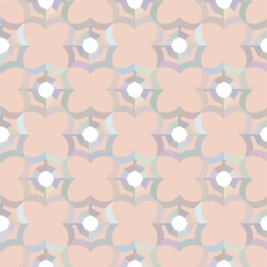 Geometrik süslemeli vektör deseni. Kusursuz tasarım dokusu.