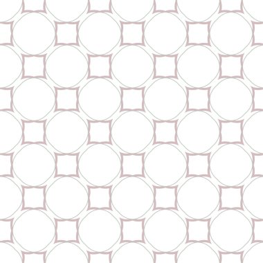 Geometrik yinelenen süs vektör deseni. Pastel tonları olan kusursuz tasarım dokusu