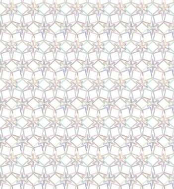 Soyut geometrik şekilli kusursuz desen