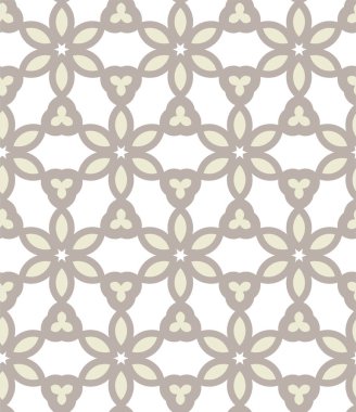 Geometrik yinelenen süs vektör deseni. Pastel tonları olan kusursuz tasarım dokusu