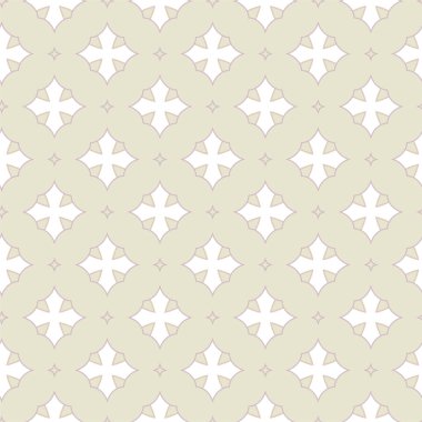 Geometrik süslemeli vektör deseni. Kusursuz tasarım dokusu.