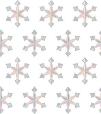 Soyut geometrik şekilli kusursuz desen