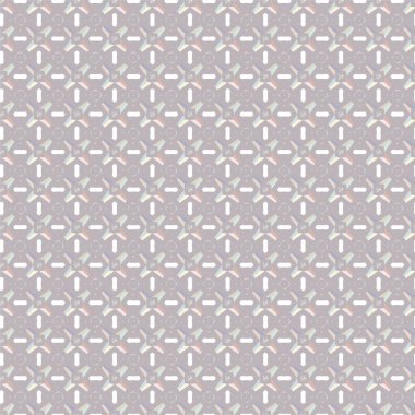 Geometrik süslemeli kusursuz desen. vektör illüstrasyonu