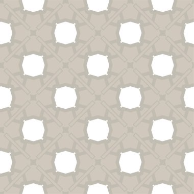 Geometrik süslemeli vektör deseni. Kusursuz tasarım dokusu 