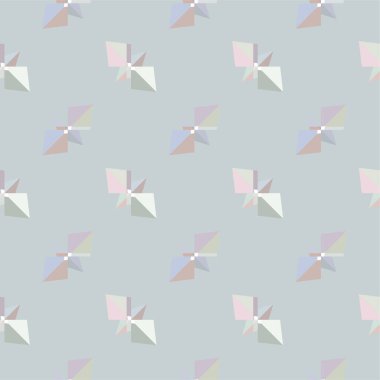 Geometrik süslemeli vektör deseni. Kusursuz tasarım dokusu