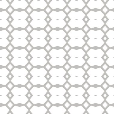 Geometrik süslemeli vektör deseni. Kusursuz tasarım dokusu