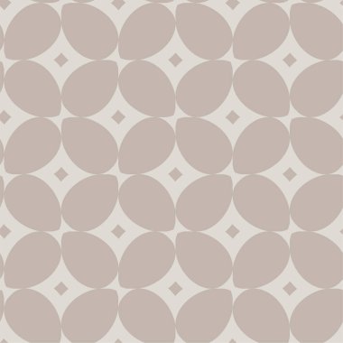 Geometrik yinelenen süs vektör deseni. Pastel tonları olan kusursuz tasarım dokusu